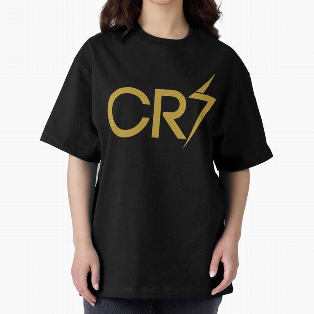 Christiano Ronaldo Oversized T-Shirt Represent the FIFA World Cup 2026 Group Stage Journey through Messi, Neymar and Mbappe Highlights, Spain and Netherlands Pride, Worldwide Fan Energy, Dramatic Goals, Stadium Lights and Championship Celebrations;