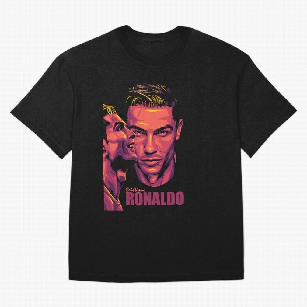 Cristiano Ronaldo Glow in the Dark Oversized T-Shirt Remember FIFA World Cup 2026 USA Canada Mexico Spirit, Centered on England and Germany, Haaland and Mbappe, Champion Mindset, Group Stage Buzz, Knockout Tension and Passionate Fan Culture;