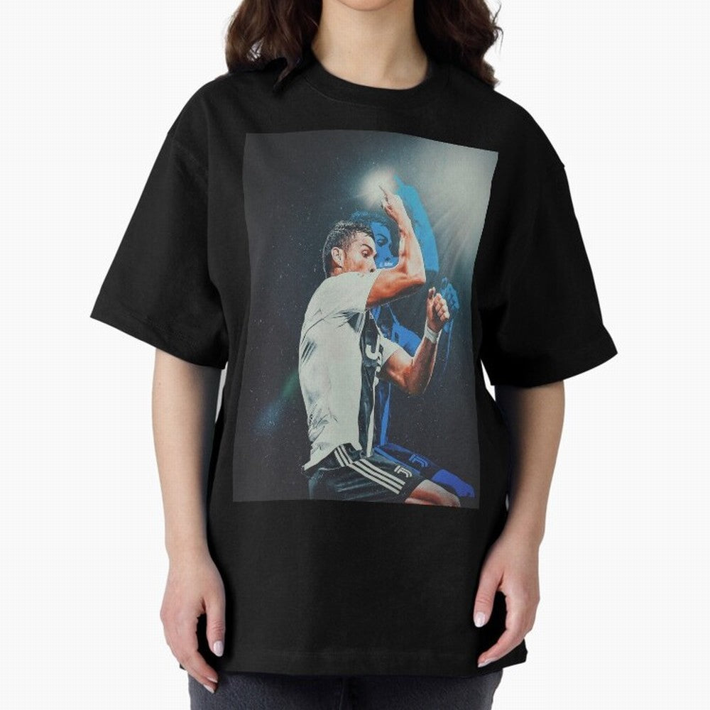 Siiimmmmm Oversized T-Shirt Live for the Drama of FIFA World Cup 2026 Group Stage Spirit, Inspired by France and Portugal, Messi, Neymar and Mbappe, Soccer Culture, Superstar Moments, National Team Dreams and Competitive Fire; Perfect for Fans,