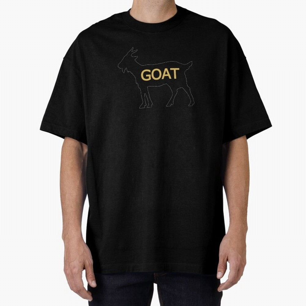 GOAT Alt Gold Oversized T-Shirt Carry the Colors and Pride of FIFA World Cup 2026 Group Stage for Fans of CR7 and Netherlands, Bringing Football History, Final Match Energy, Crowd Noise and Once in a Lifetime Moments; Ideal for Fans Who Follow