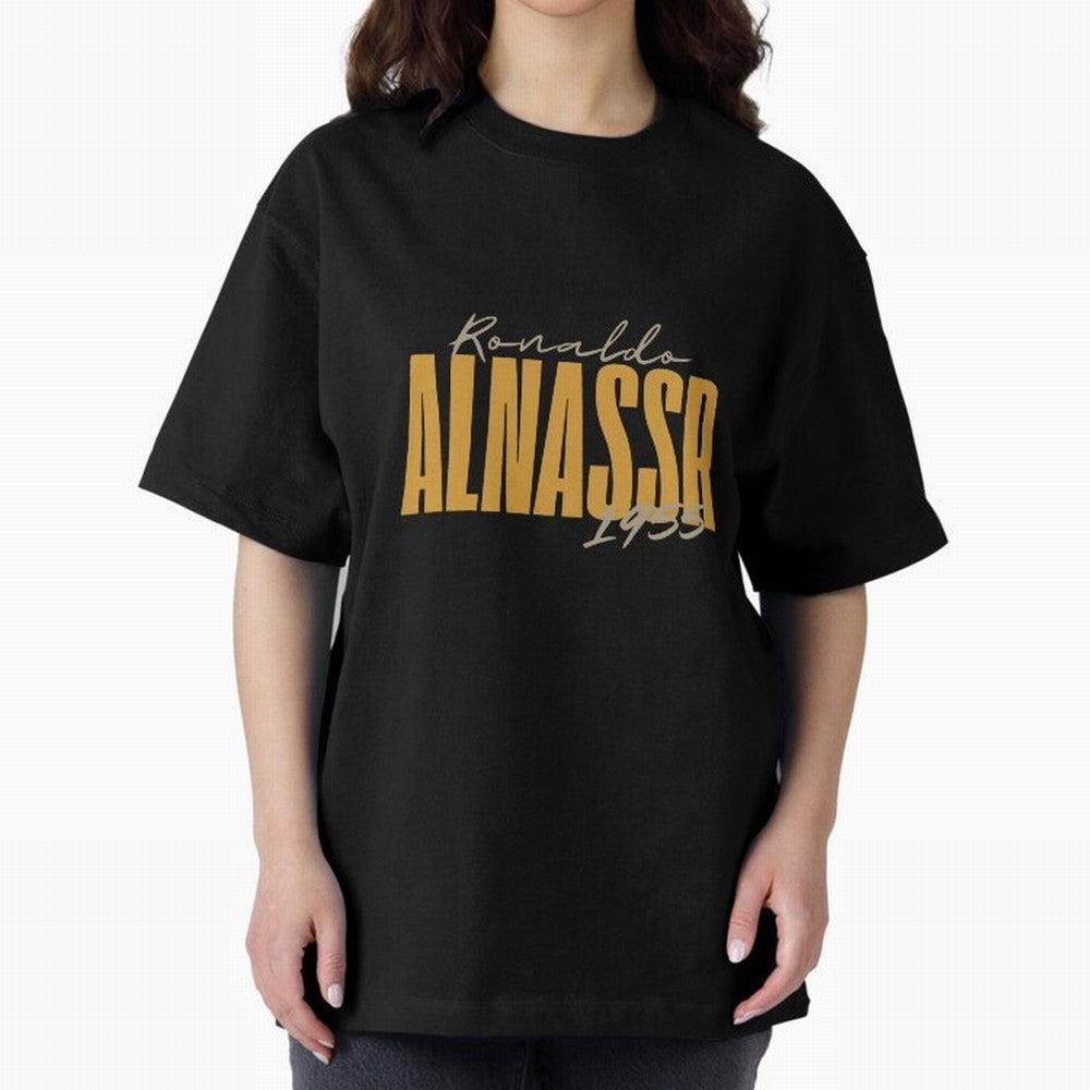 ronaldo alnasser Oversized T-Shirt Make Every Match About FIFA World Cup 2026 USA Canada Mexico Spirit, Highlighting England, Mbappe and Neymar, Champion Mindset, Group Stage Buzz, Knockout Tension and Passionate Fan Culture; Perfect for People Who