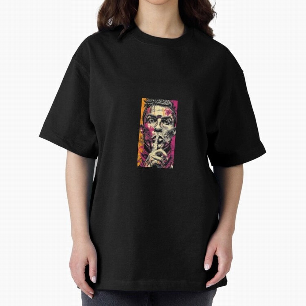 ronaldo Oversized T-Shirt Bring World Football Passion into Global Football Passion for FIFA World Cup 2026 Group Stage, Featuring Mbappe and Neymar, Argentina and Brazil, Classic Soccer Heritage, Championship Pressure, Fan Loyalty and