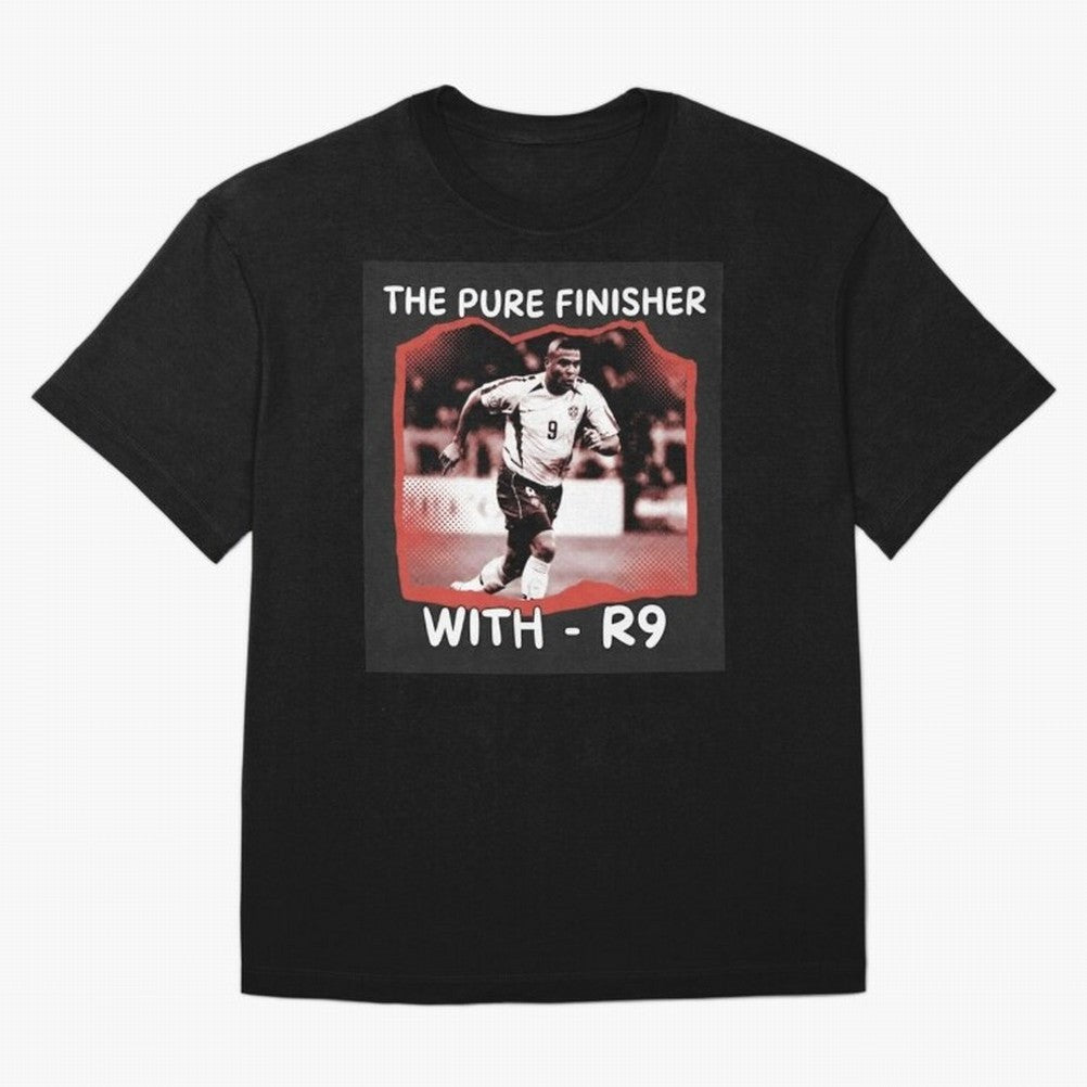 Ronaldo R9 The Pure Finisher Vintage Oversized T-Shirt Show Your Tournament Heart for FIFA World Cup 2026 Group Stage Spirit, Capturing Brazil, Portugal and Argentina, CR7, Tournament Hype, Historic Matchups, Family Viewing Parties and Global