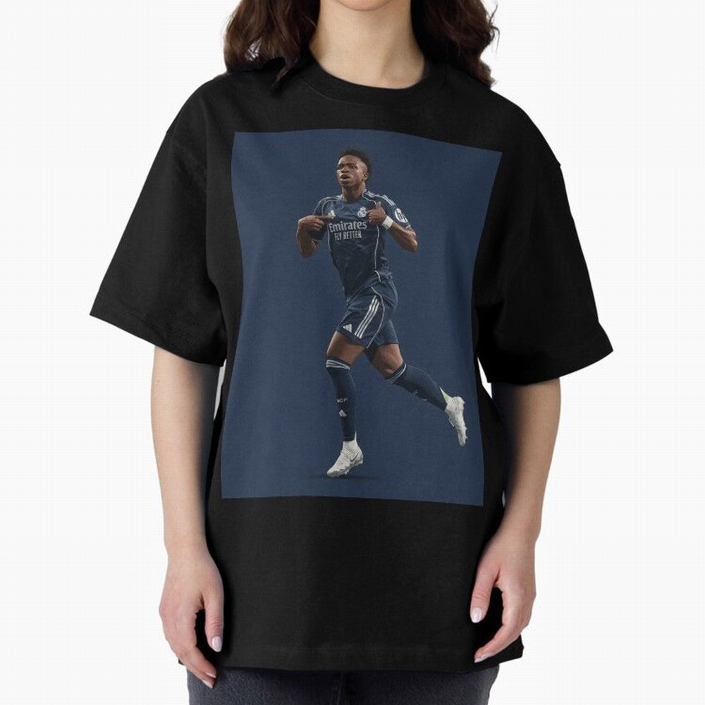 Vini Oversized T-Shirt Keep the Match Day Mood of FIFA World Cup 2026 USA Canada Mexico Spirit, Made for France, Mbappe and Neymar, Football Passion, Legendary Performances, Festival Vibes and Supporter Community; Perfect for Fans, Collectors,