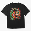 PORTUGAL FOOTBALL TEAM Oversized T-Shirt Bring Home the FIFA World Cup 2026 Group Stage Journey through Cristiano Ronaldo, Haaland and CR7 Highlights, Argentina and Brazil Pride, Worldwide Fan Energy, Dramatic Goals, Stadium Lights and Championship