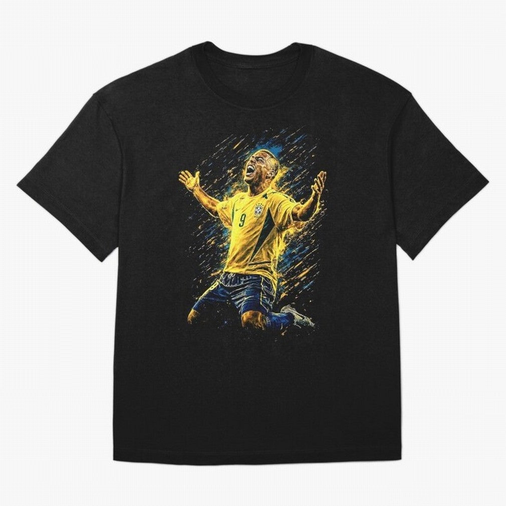 R9 Ronaldo Football Legend Oversized T-Shirt Make Memories around the FIFA World Cup 2026 Group Stage Journey through Messi, Neymar and Mbappe Highlights, England Pride, Stadium Chants, National Pride, Trophy Dreams and Unforgettable Football