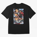 Built for 90 ¨C Anime Streetwear Football Art Oversized T-Shirt Share the Excitement of FIFA World Cup 2026 for Fans of Messi, CR7 and Mbappe and Spain and Netherlands, Bringing Sports Nostalgia, International Competition, Famous Players and