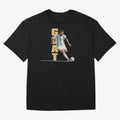 Messi in action GOAT Minimalist Graphic Oversized T-Shirt Bring Bold Fan Energy to FIFA World Cup 2026 Group Stage for Fans of Neymar, Haaland and Cristiano Ronaldo and Portugal, Bringing Game Day Rituals, Football Legends, Country Pride and the