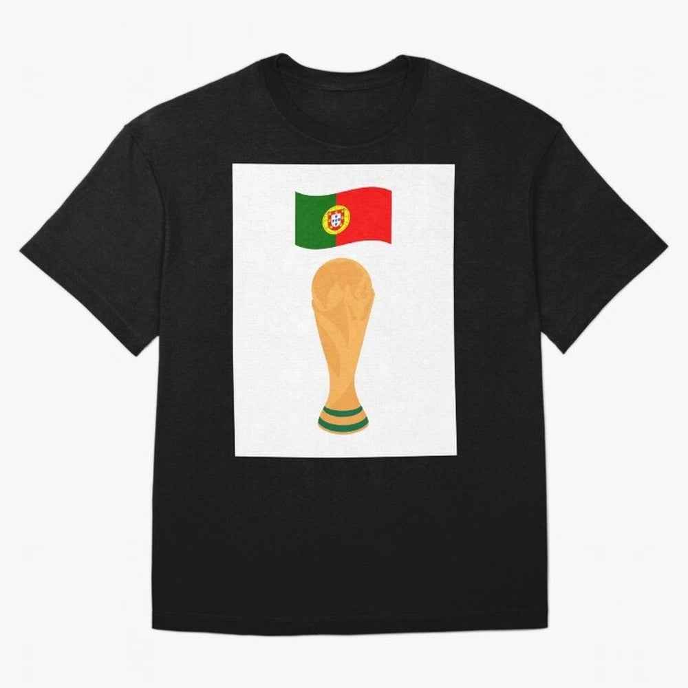 Portugal Football Fan T-Shirt Oversized T-Shirt Cheer through Every Moment of FIFA World Cup 2026 Group Stage Filled with Mbappe, England and Germany Energy, Football Passion, Legendary Performances, Festival Vibes and Supporter Community; Ideal
