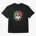 Portugal 2026 Soccer dog - World Cup Football Oversized T-Shirt Bring Match Day Fire to Match Day Hype around FIFA World Cup 2026 Group Stage, Cristiano Ronaldo, Haaland and CR7, Portugal, Soccer Culture, Superstar Moments, National Team Dreams and