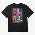 Ronaldinho Oversized T-Shirt Celebrate Global Football Passion for FIFA World Cup 2026 Group Stage, Built around Mbappe and Neymar, Germany, Game Day Rituals, Football Legends, Country Pride and the Road to the Final; Created for Match Day Parties,