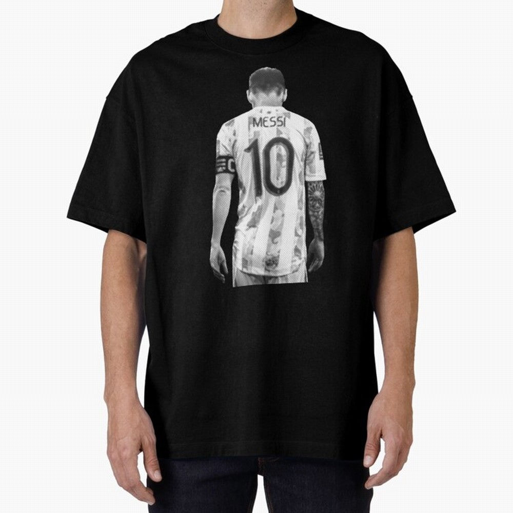 messi Oversized T-Shirt Feel International Energy from Match Day Hype around FIFA World Cup 2026 Group Stage, Messi, CR7 and Mbappe, Spain and Netherlands, Supporter Pride, Iconic Celebrations, Legendary Names and Global Match Day Energy; Great for