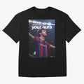 Lionel Messi - They can't copy & paste your aura Oversized T-Shirt Bring a Champion Mindset to FIFA World Cup 2026 Group Stage Filled with Messi, Neymar and Mbappe, Germany Energy, Stadium Memories, Football Loyalty, International Chants and