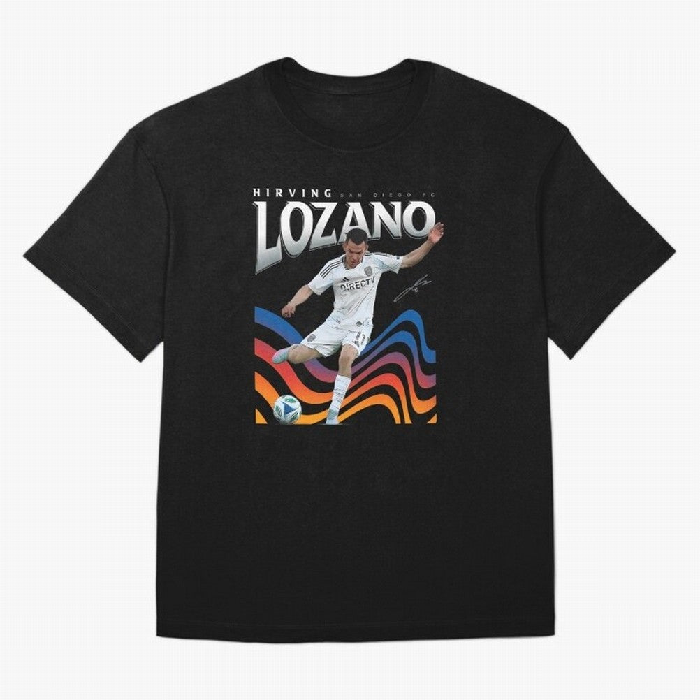 Hirving Lozano San Diego Fc Oversized T-Shirt Turn Football Passion into the FIFA World Cup 2026 Group Stage Journey through Messi and Cristiano Ronaldo Highlights, England Pride, Classic Soccer Heritage, Championship Pressure, Fan Loyalty and