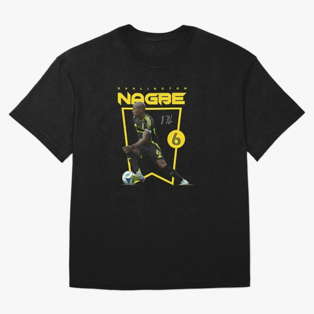 Darlington Nagbe Columbus Crew Oversized T-Shirt Represent the Passion of FIFA World Cup 2026 Group Stage Featuring Mbappe and Neymar, Portugal Energy, Retro Football Energy, Iconic Rivalries, Trophy Chase Drama and Stadium Atmosphere; Made for