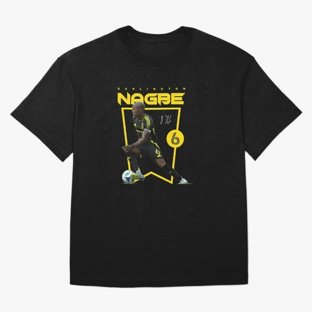 Darlington Nagbe Columbus Oversized T-Shirt Experience FIFA World Cup 2026 USA Canada Mexico with Cristiano Ronaldo, France and Portugal Energy, Sports Nostalgia, International Competition, Famous Players and Unforgettable Victories; Ideal for