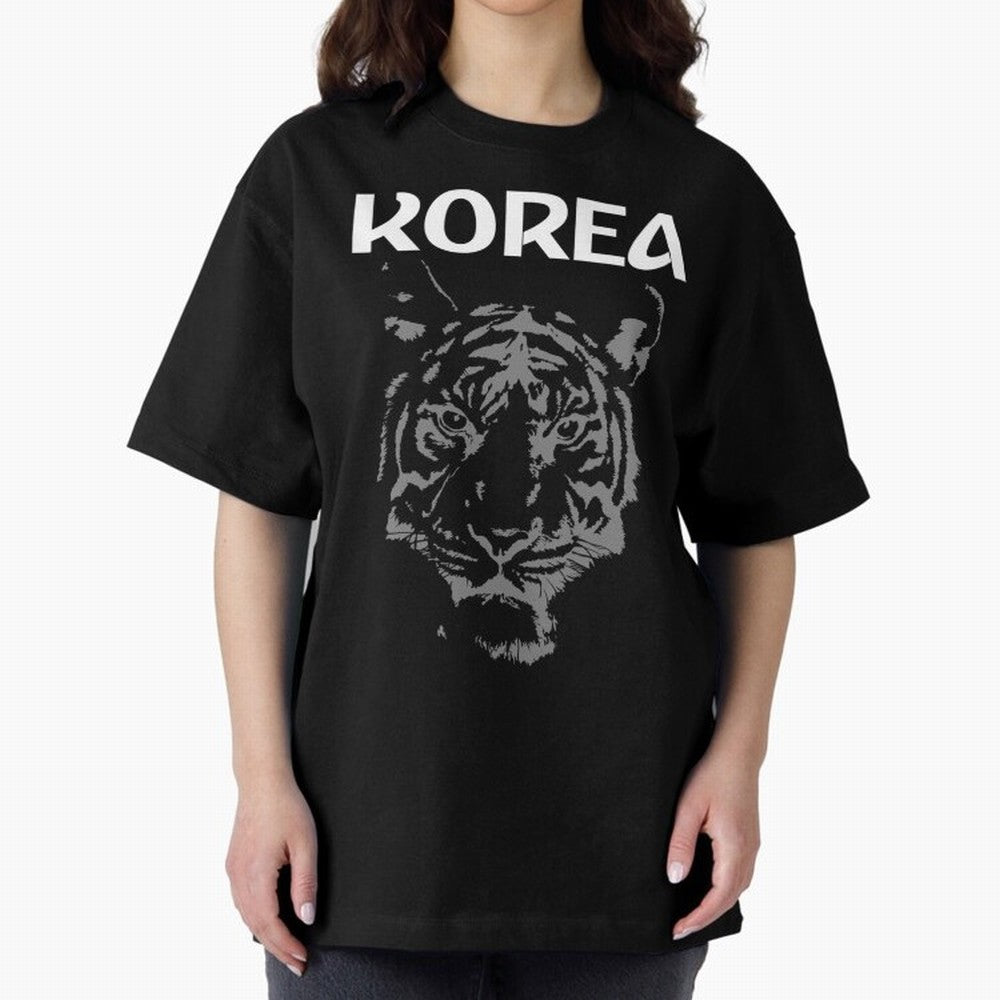 Team Korea Soccer Oversized T-Shirt Fuel Global Football Passion for FIFA World Cup 2026, Inspired by Messi, Neymar and Mbappe, Spain and Netherlands, Vintage Soccer Flavor, Modern Football Stars, National Flags and Final Night Emotion; Ideal for