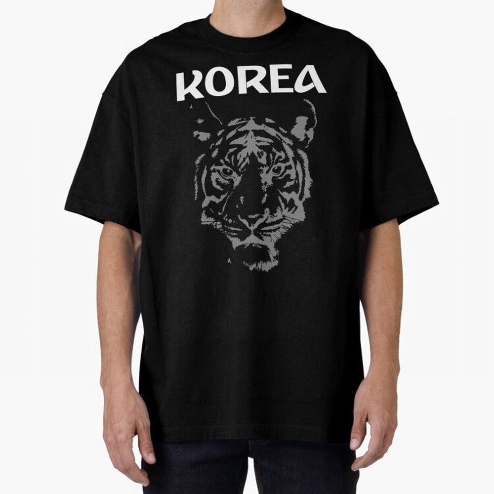 Team Korea Soccer Oversized T-Shirt Fuel Global Football Passion for FIFA World Cup 2026, Inspired by Messi, Neymar and Mbappe, Spain and Netherlands, Vintage Soccer Flavor, Modern Football Stars, National Flags and Final Night Emotion; Ideal for