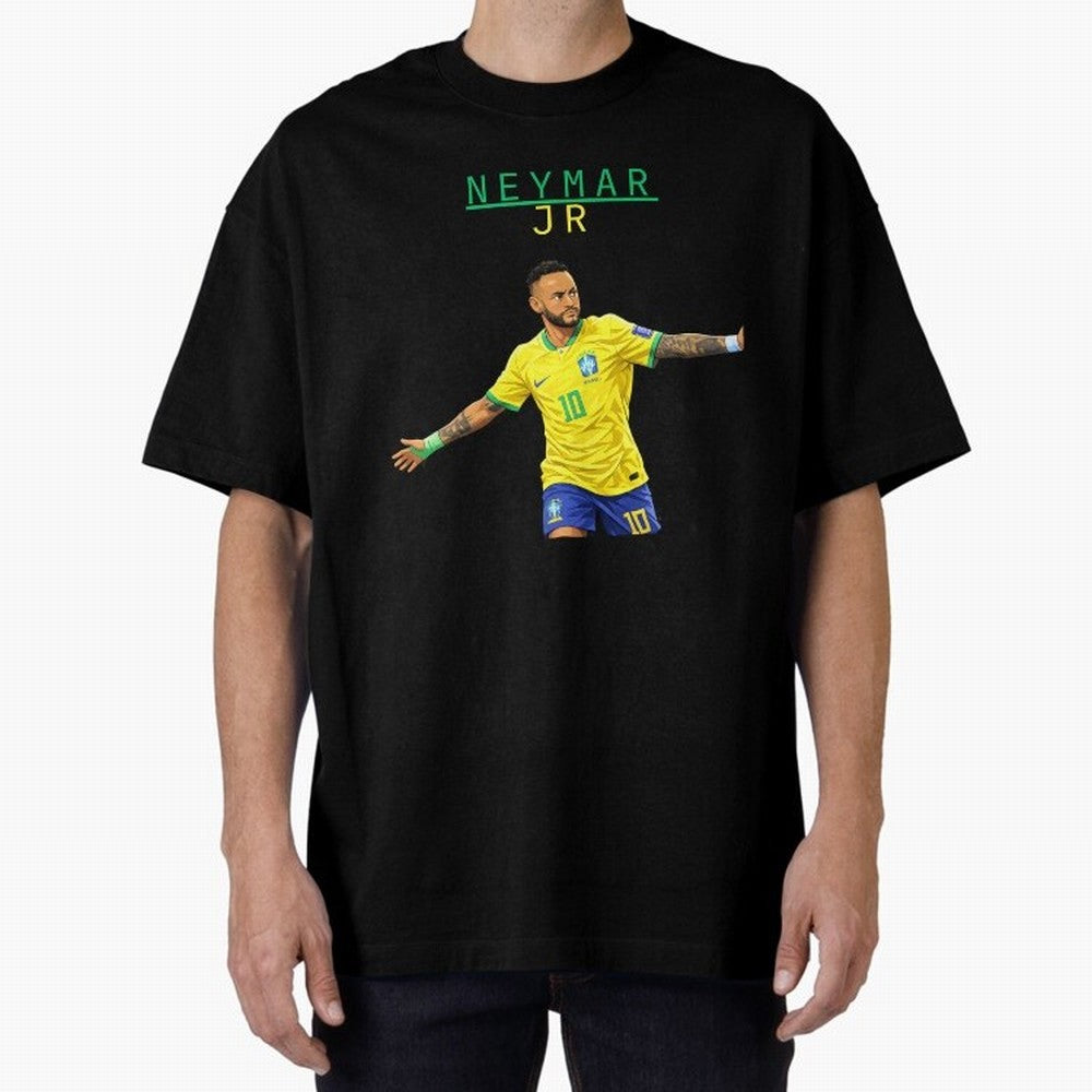 Neymar Oversized T-Shirt Bring a Champion Mindset to FIFA World Cup 2026 USA Canada Mexico Highlighting Neymar, Haaland and Cristiano Ronaldo, Spain and Netherlands Energy, Fan Favorite Moments, National Team Passion, Big Match Drama and Soccer