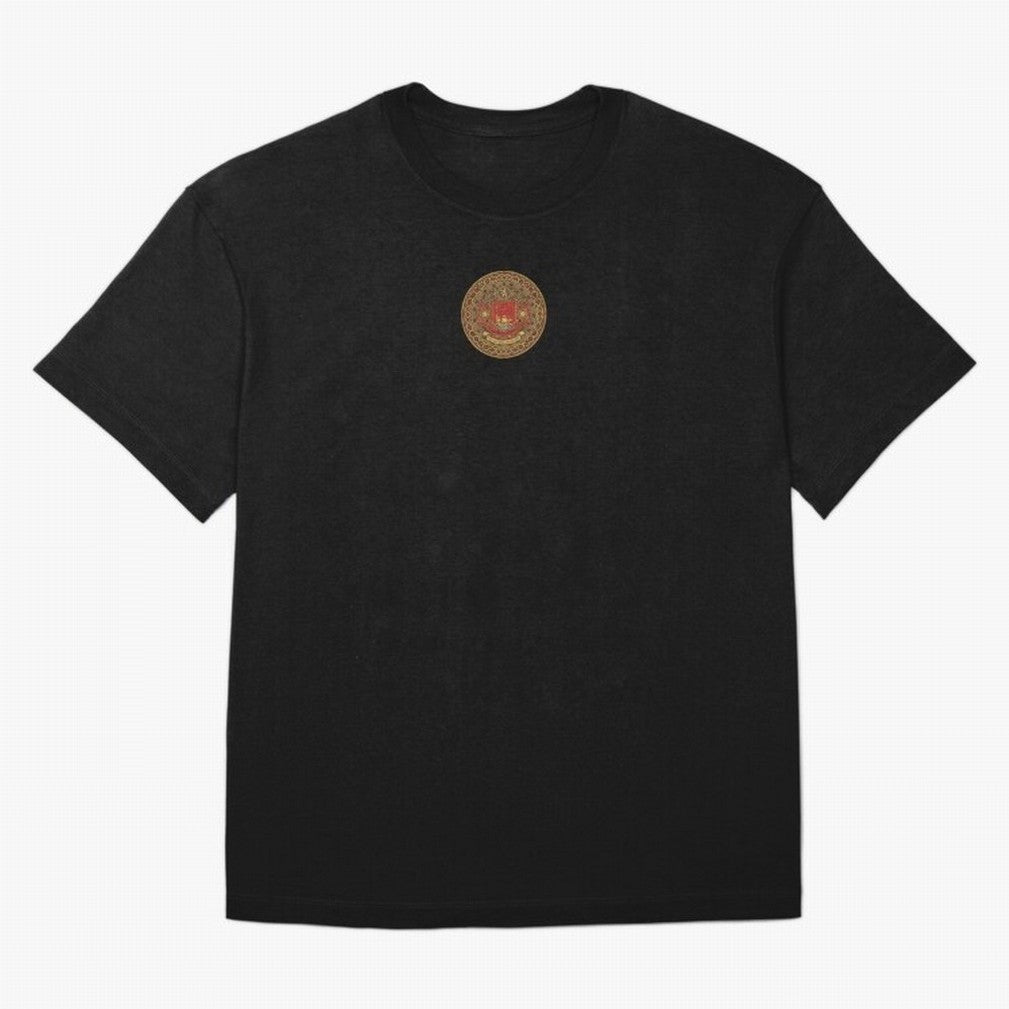 The Crimson Dominion Oversized T-Shirt Support Your Favorite Stars during the FIFA World Cup 2026 Group Stage Journey through CR7 Highlights, France and Portugal Pride, Championship Spirit, Famous Goals, Roaring Crowds and International Football