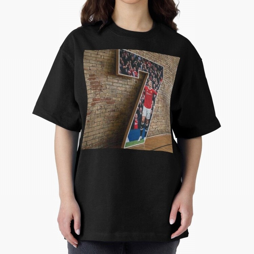 number 7 Oversized T-Shirt Bring Stadium Energy to FIFA World Cup 2026 for Fans of Cristiano Ronaldo and England, Bringing Football Passion, Legendary Performances, Festival Vibes and Supporter Community; Perfect for Supporters Who Want Bold