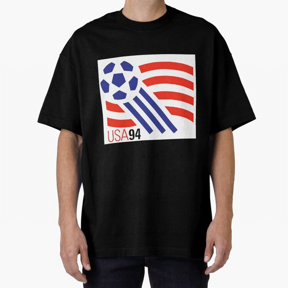 USA WC 94 Classic Oversized T-Shirt Follow the FIFA World Cup 2026 Group Stage Journey through Neymar, Haaland and Cristiano Ronaldo Highlights, Portugal Pride, Football History, Final Match Energy, Crowd Noise and Once in a Lifetime Moments; Great