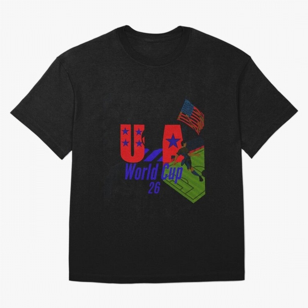 usa world cup 26 Oversized T-Shirt Create FIFA World Cup 2026 Group Stage Driven by Neymar, France Energy, Match Day Excitement, Supporter Culture, Golden Goals and Global Football Passion; Great for Supporters Who Love Legendary Players, National