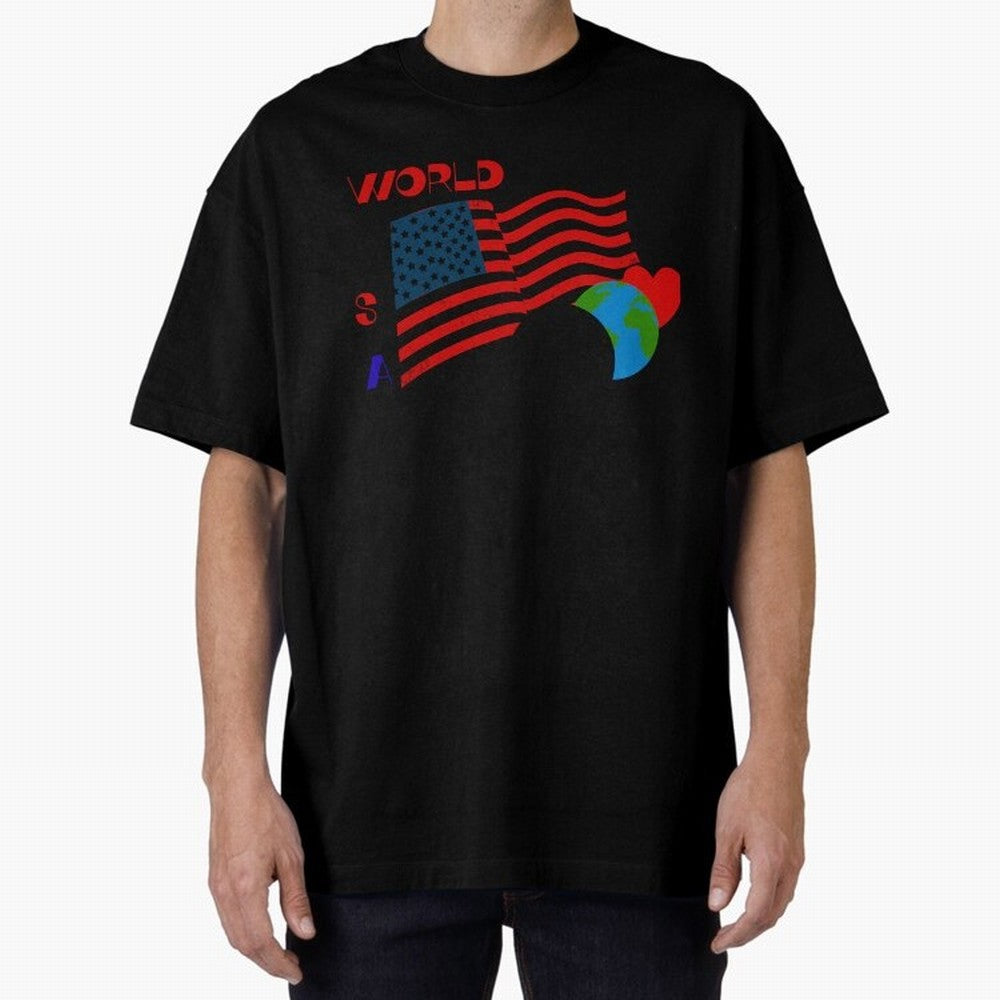 World cup 26 Oversized T-Shirt Relive the Noise and Pride of FIFA World Cup 2026 Group Stage Spirit, Celebrating Netherlands, Neymar, Haaland and Cristiano Ronaldo, Match Day Excitement, Supporter Culture, Golden Goals and Global Football Passion;