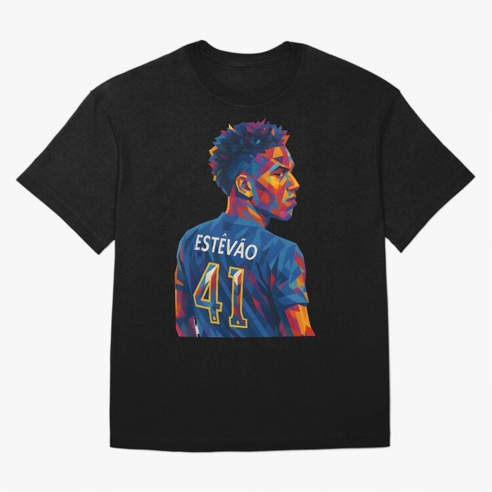 Est¨ºv?o Oversized T-Shirt Turn Football Passion into Global Football Passion for FIFA World Cup 2026 USA Canada Mexico, Built around Messi, Neymar and Mbappe, Portugal, Spain and Germany, Championship Spirit, Famous Goals, Roaring Crowds and