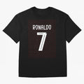 Christiano Ronaldo Portugal Kit 2025 Oversized T-Shirt Bring a Vintage Feel to FIFA World Cup 2026 for Fans of Cristiano Ronaldo, Haaland and CR7 and Argentina, Bringing Classic Soccer Heritage, Championship Pressure, Fan Loyalty and International