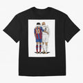 Ronaldinho & Ronaldo R9 Classic Football Legend - La Liga Derby Oversized T-Shirt Bring Global Tournament Vibes to Match Day Hype around FIFA World Cup 2026, CR7 and Messi, Brazil, Match Day Excitement, Supporter Culture, Golden Goals and Global
