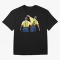 Romario & Ronaldo Oversized T-Shirt Feel the Roar of FIFA World Cup 2026 for Fans of Messi, CR7 and Mbappe and Brazil, Bringing Sports Nostalgia, International Competition, Famous Players and Unforgettable Victories; Great for Supporters Who Love