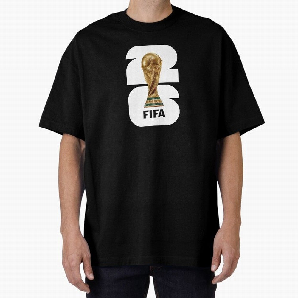 The Biggest Tournament in the World Oversized T-Shirt Bring Global Tournament Vibes to FIFA World Cup 2026 Group Stage for Fans of Neymar, Haaland and Cristiano Ronaldo and Spain, Bringing Global Supporter Spirit, Legendary Goals, National Colors