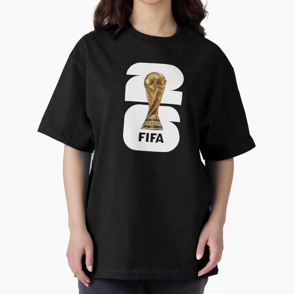 The Biggest Tournament in the World Oversized T-Shirt Bring Global Tournament Vibes to FIFA World Cup 2026 Group Stage for Fans of Neymar, Haaland and Cristiano Ronaldo and Spain, Bringing Global Supporter Spirit, Legendary Goals, National Colors