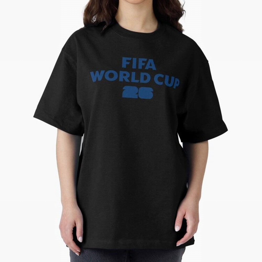 The Biggest Tournament in the World Oversized T-Shirt Share Global Football Passion for FIFA World Cup 2026, Filled with Haaland, Netherlands, Goal Celebration Energy, Supporter Heritage, Football Icons and Worldwide Tournament Joy; Made for