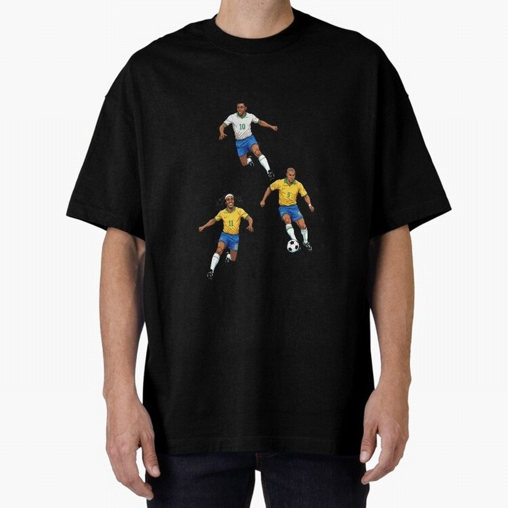 5 Oversized T-Shirt Make Every Match About Global Football Passion for FIFA World Cup 2026, Highlighting Messi, Brazil, Portugal and Argentina, Football History, Final Match Energy, Crowd Noise and Once in a Lifetime Moments; Ideal for Passionate