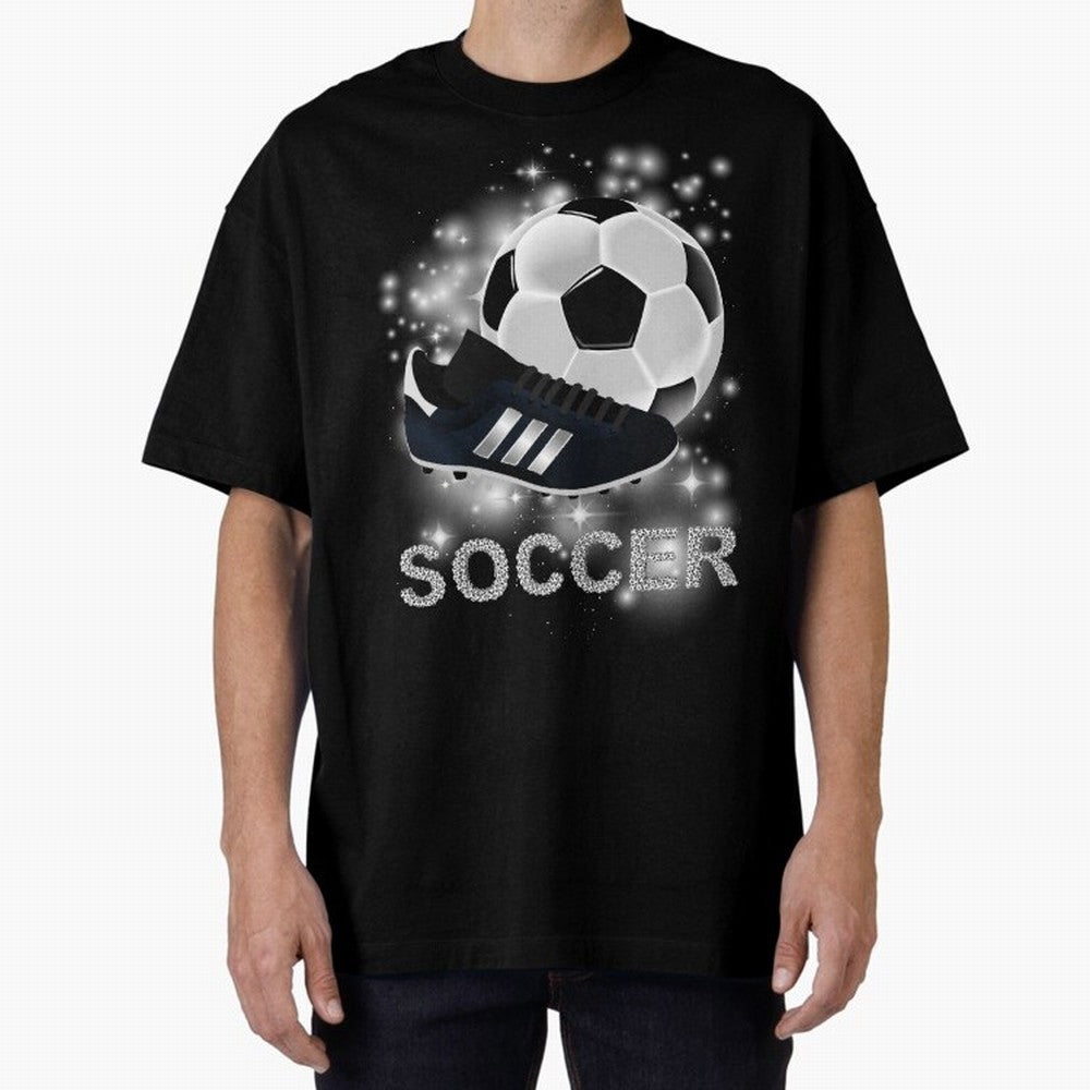 Soccer lover, passion for the ball Oversized T-Shirt Turn Up for FIFA World Cup 2026 USA Canada Mexico Spirit, Built around France, Haaland, Champion Mindset, Group Stage Buzz, Knockout Tension and Passionate Fan Culture; Perfect for Fans,