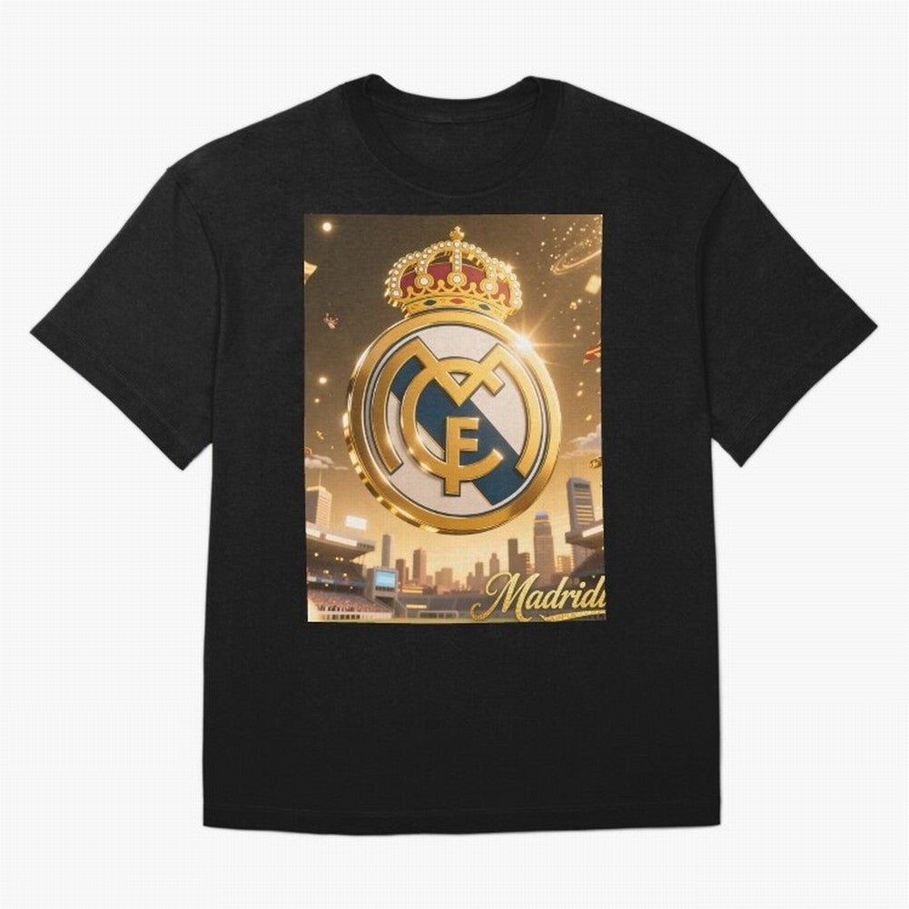 Madridistas Oversized T-Shirt Celebrate the Biggest Stage of FIFA World Cup 2026 Group Stage for Fans of Messi and England and Germany, Bringing Supporter Pride, Iconic Celebrations, Legendary Names and Global Match Day Energy; Made for Die Hard