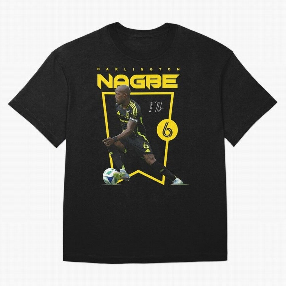 Darlington Nagbe Columbus Crew Oversized T-Shirt Enjoy Match Day Hype around FIFA World Cup 2026 Group Stage, CR7 and Messi, France and Portugal, Football History, Final Match Energy, Crowd Noise and Once in a Lifetime Moments; Ideal for Fans Who