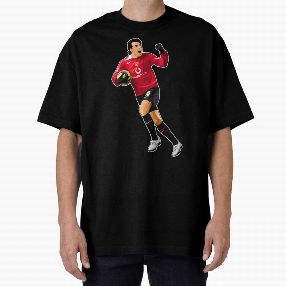 Ruud Van Nistelrooy #10 Scooring Goals Oversized T-Shirt Celebrate the Next Chapter of FIFA World Cup 2026 USA Canada Mexico Inspired by Messi, Neymar and Mbappe, Argentina, France and Brazil Energy, Sports Nostalgia, International Competition,