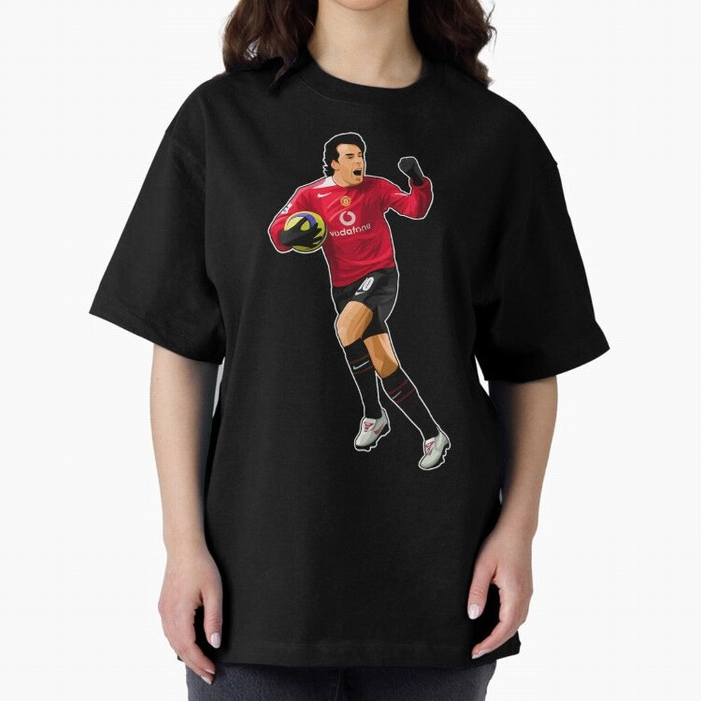 Ruud Van Nistelrooy #10 Scooring Goals Oversized T-Shirt Celebrate the Next Chapter of FIFA World Cup 2026 USA Canada Mexico Inspired by Messi, Neymar and Mbappe, Argentina, France and Brazil Energy, Sports Nostalgia, International Competition,