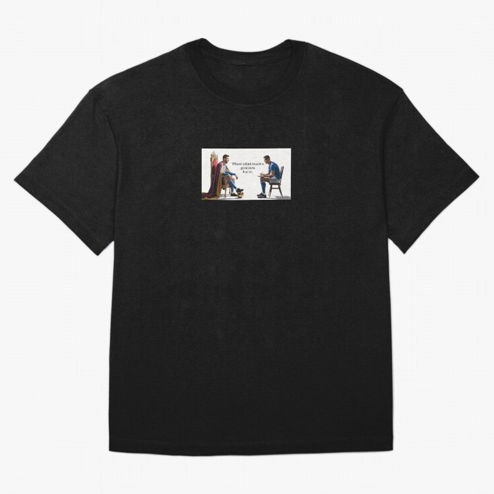 Messi and Ronaldo Oversized T-Shirt Step into FIFA World Cup 2026 Group Stage Spirit, Highlighting Argentina and Brazil, Haaland, Championship Spirit, Famous Goals, Roaring Crowds and International Football Unity; Created for Match Day Parties,