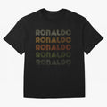 Love Heart Ronaldo Tee GrungeVintage Style Black Ronaldo Oversized T-Shirt Show Your Tournament Heart for FIFA World Cup 2026 Group Stage Spirit, Made for Argentina and Brazil, Mbappe and Neymar, Vintage Soccer Flavor, Modern Football Stars,