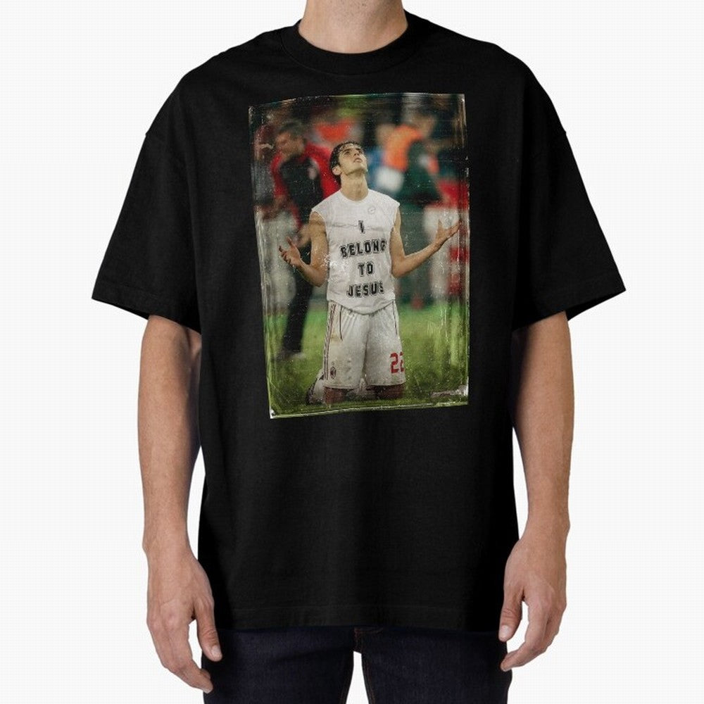 Ricardo Kaka Oversized T-Shirt Represent Fans Who Live for FIFA World Cup 2026 USA Canada Mexico with Haaland and Mbappe, France Energy, Champion Mindset, Group Stage Buzz, Knockout Tension and Passionate Fan Culture; Perfect for Fans, Collectors,