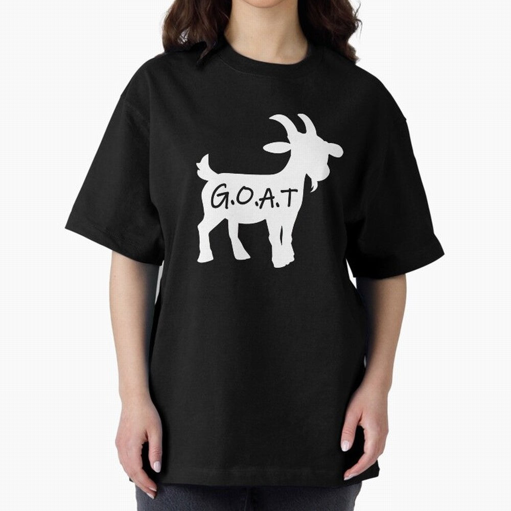 GOAT Oversized T-Shirt Bring World Football Passion into FIFA World Cup 2026 Group Stage for Fans of Mbappe and Portugal, Bringing Champion Mindset, Group Stage Buzz, Knockout Tension and Passionate Fan Culture; Perfect for Supporters Who Want Bold