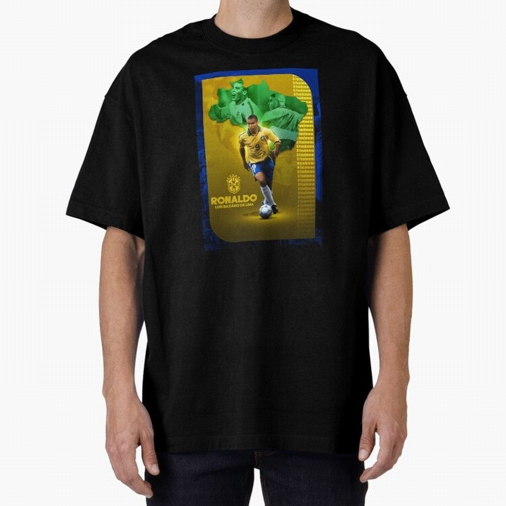 Ronaldo Lu¨ªs Naz¨¢rio de Lima O Fen?meno Brazil Football Legend Oversized T-Shirt Treasure Match Day Hype around FIFA World Cup 2026 USA Canada Mexico, Mbappe, Netherlands, Champion Mindset, Group Stage Buzz, Knockout Tension and Passionate Fan