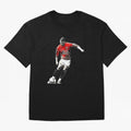CR7 Artwork For Soccer Fans Gift For Football Lovers Oversized T-Shirt Celebrate Classic Football Spirit in Global Football Passion for FIFA World Cup 2026, Inspired by Messi, CR7 and Mbappe, Brazil, Portugal and Argentina, Stadium Chants, National