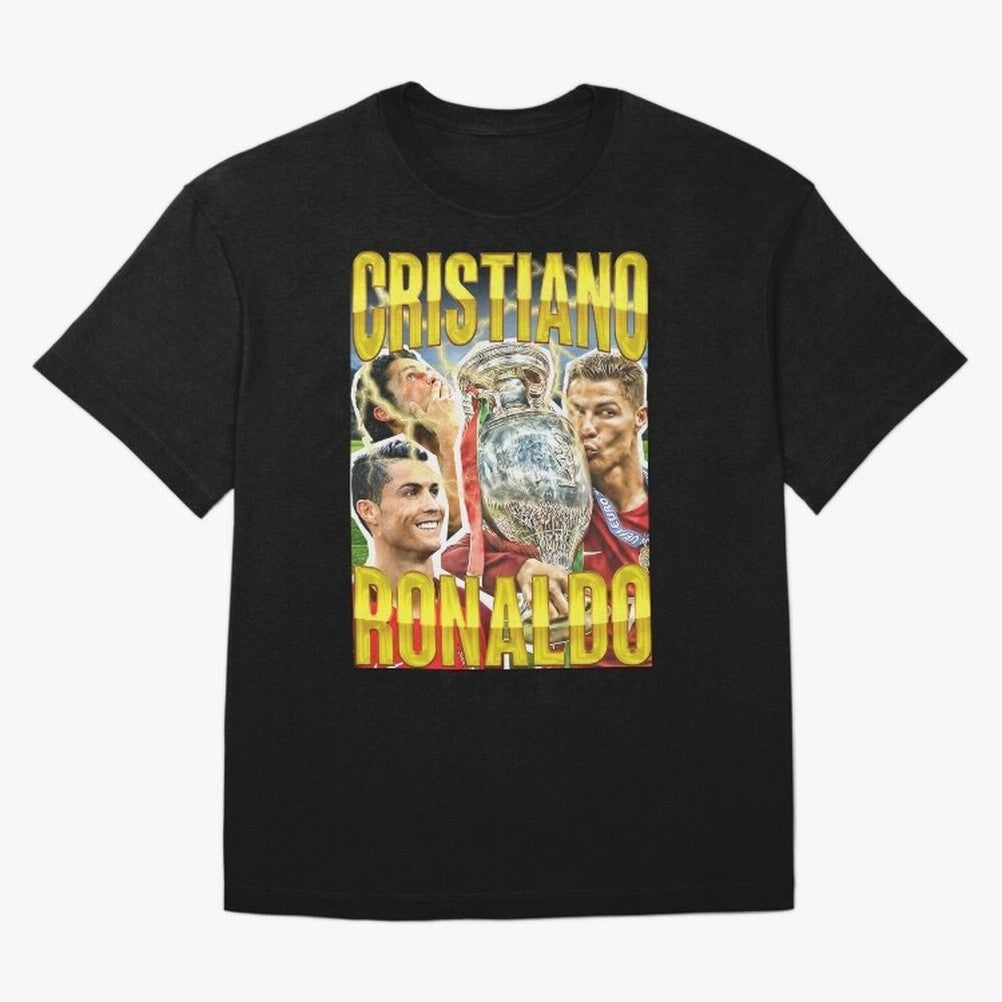 Ronaldo Siuuu Celebration Silhouette Design For Football Fans, Gift For Soccer Enthusiasts Oversized T-Shirt Make Game Day About the FIFA World Cup 2026 USA Canada Mexico Journey through Mbappe and Neymar Highlights, Argentina Pride, Football