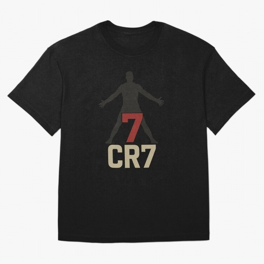 A footballer with a well-known shirt number Oversized T-Shirt Celebrate Classic Football Spirit in FIFA World Cup 2026 USA Canada Mexico Built around CR7 and Messi, Germany Energy, Vintage Soccer Flavor, Modern Football Stars, National Flags and