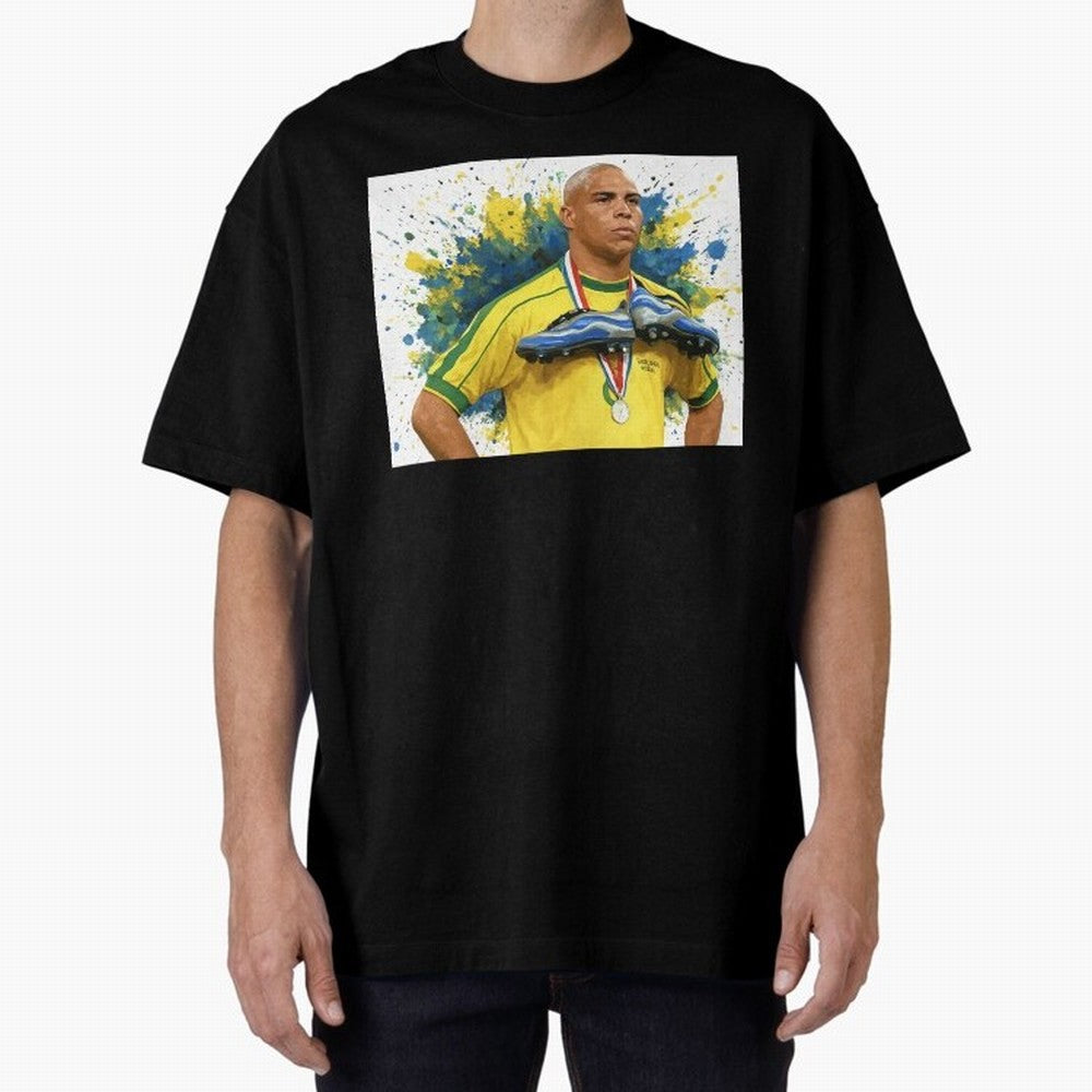 Ronaldo, O Fen?meno Oversized T-Shirt Carry National Pride through FIFA World Cup 2026 Group Stage Spirit, with Germany, CR7, Match Day Excitement, Supporter Culture, Golden Goals and Global Football Passion; Perfect for People Who Love Argentina,